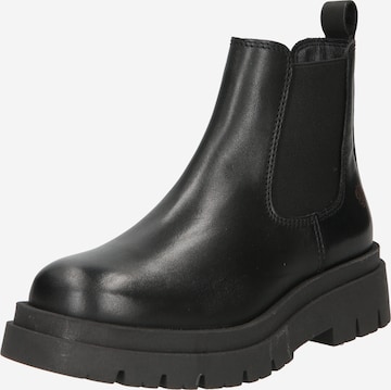 Apple of Eden Chelsea boots 'Gail' i svart: framsida