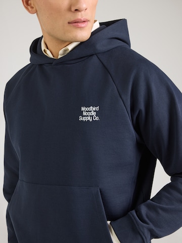 Woodbird Свитшот 'Paw Supply' в Синий
