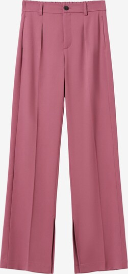 Bershka Pantalon à pince en rose, Vue avec produit