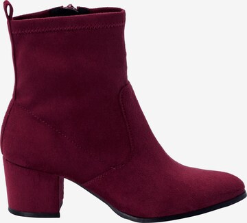 SHEEGO Ankle Boots in Red