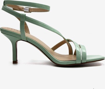 Celena Strap sandal 'Chia' in Green