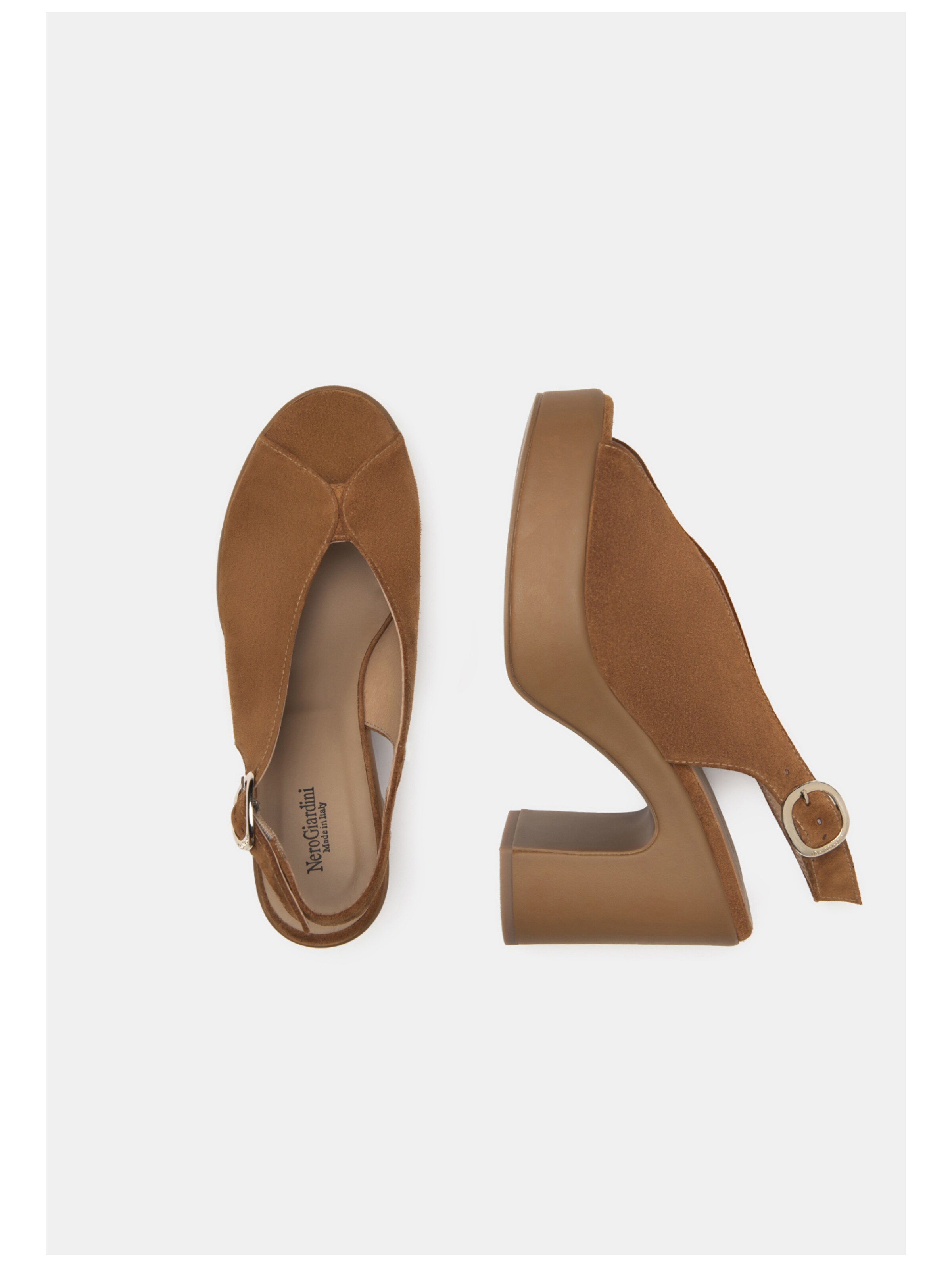 Escarpins Nero Giardini en marron