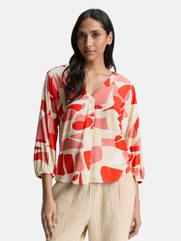 TOM TAILOR Bluse in Rot: Vorderseite