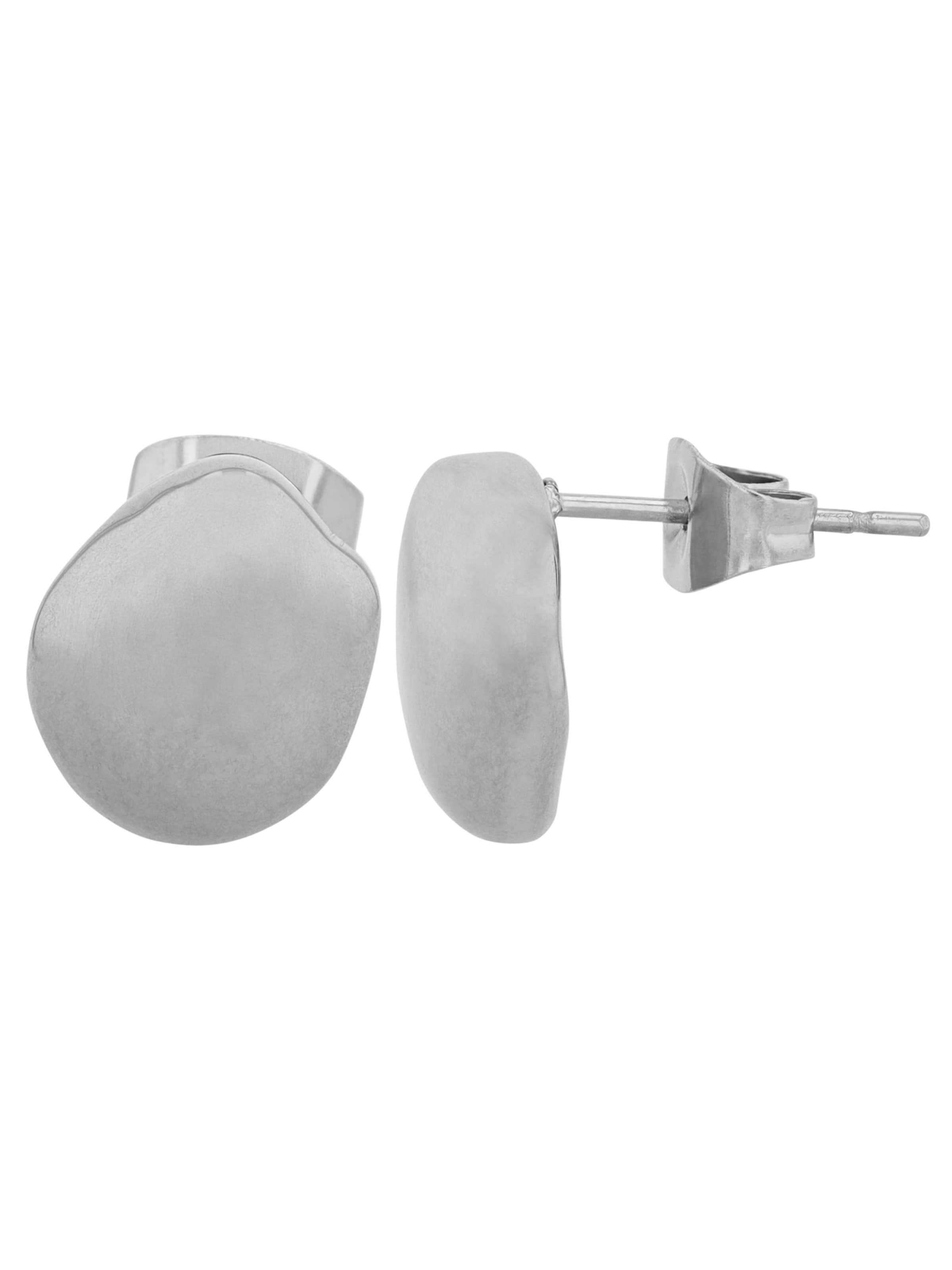Akzent Earrings 'wasserfest' in Silver