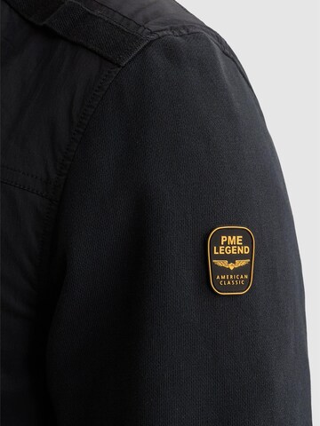 PME Legend - Chaqueta de entretiempo 'Hybrid jacket with zipper closure and side pockets' en azul