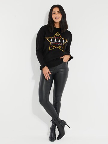 Pullover di Threadbare in nero