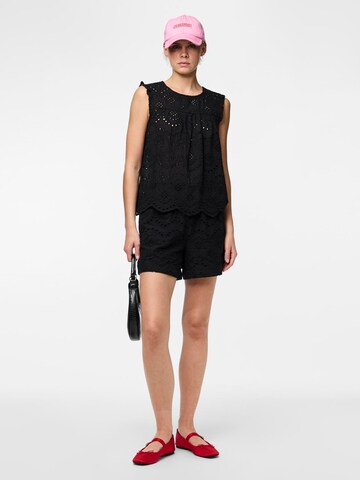 PIECES - regular Pantalón 'PCVilde' en negro