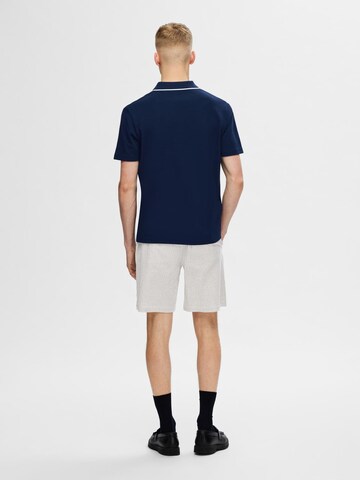 SELECTED HOMME - Camiseta 'ADLEY' en azul