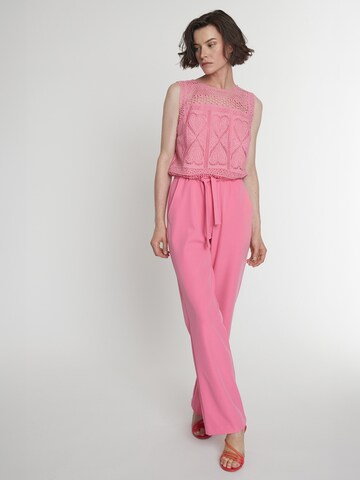 Ana Alcazar Jumpsuit 'Paddy' in Pink: front