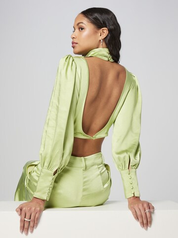 ABOUT YOU x Emili Sindlev Blouse 'Brittany' in Groen