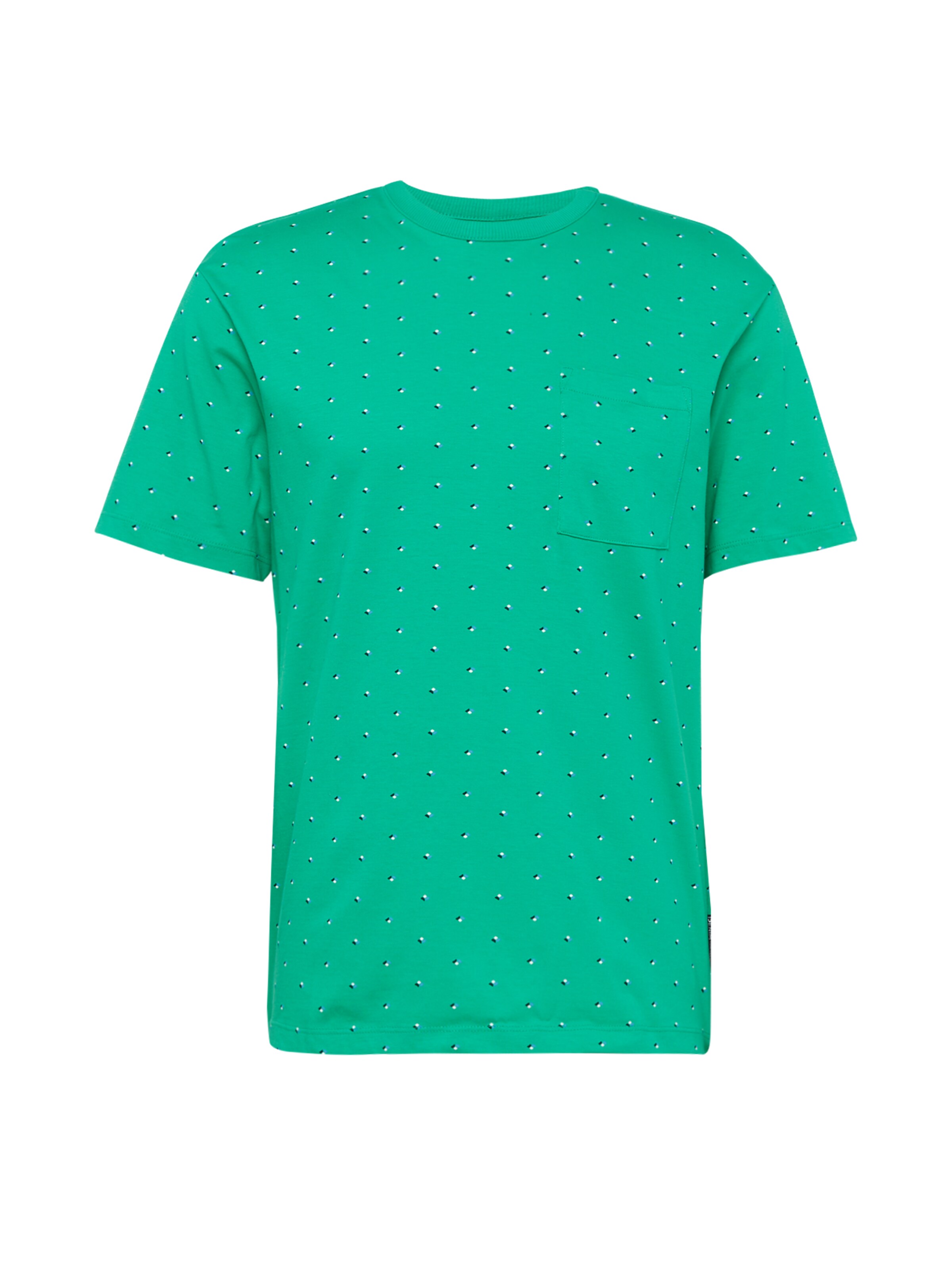 T-Shirt TOM TAILOR DENIM en vert : devant