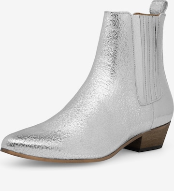 Ivylee Copenhagen Boots 'Bailey' in Silber: predná strana