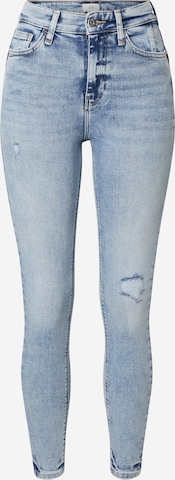 River Island Skinny Jeansy w kolorze niebieski: przód