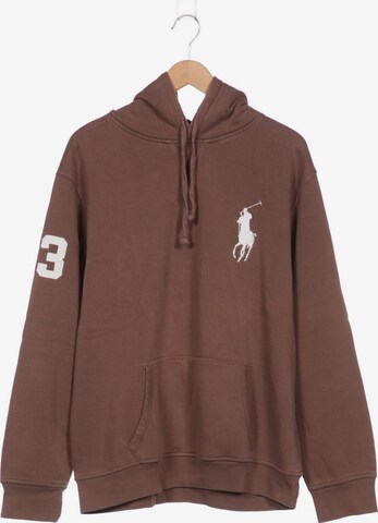Polo Ralph Lauren Sweatshirt & Zip-Up Hoodie in XXXL in Brown: front