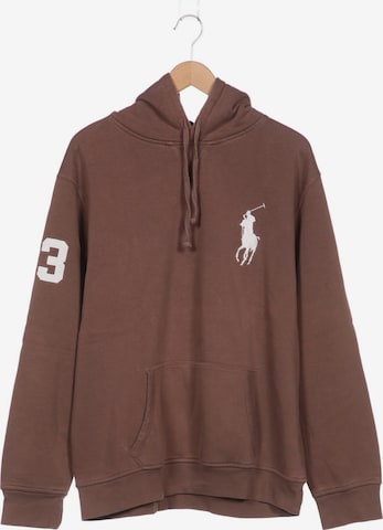 Polo Ralph Lauren Sweatshirt & Zip-Up Hoodie in XXXL in Brown: front