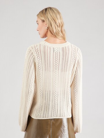 PIECES - Jersey 'PCNUKA' en beige