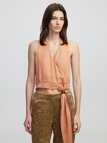Ipekyol Top in Oranje: voorkant