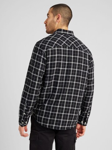 JACK & JONES Regular Fit Hemd 'COZY' in Schwarz