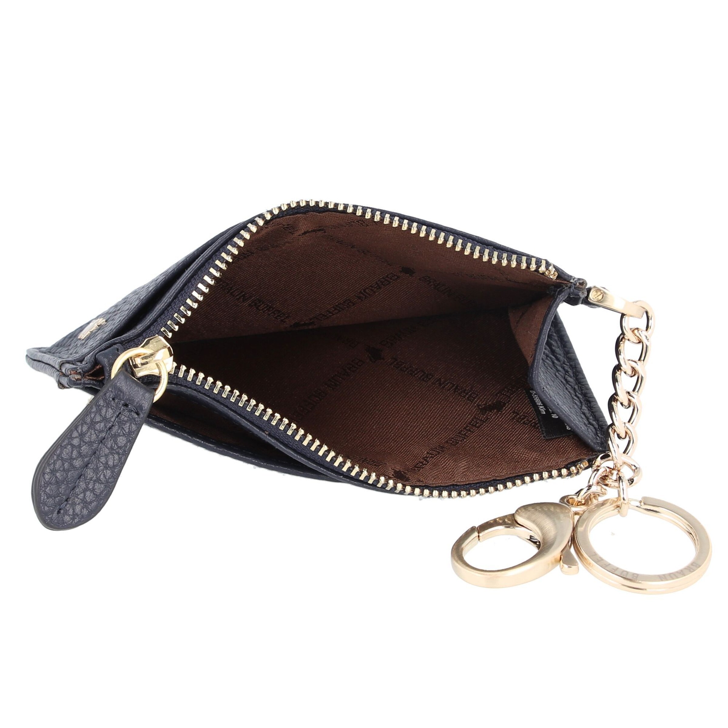 Porte-clés 'Asti' Braun Büffel en bleu