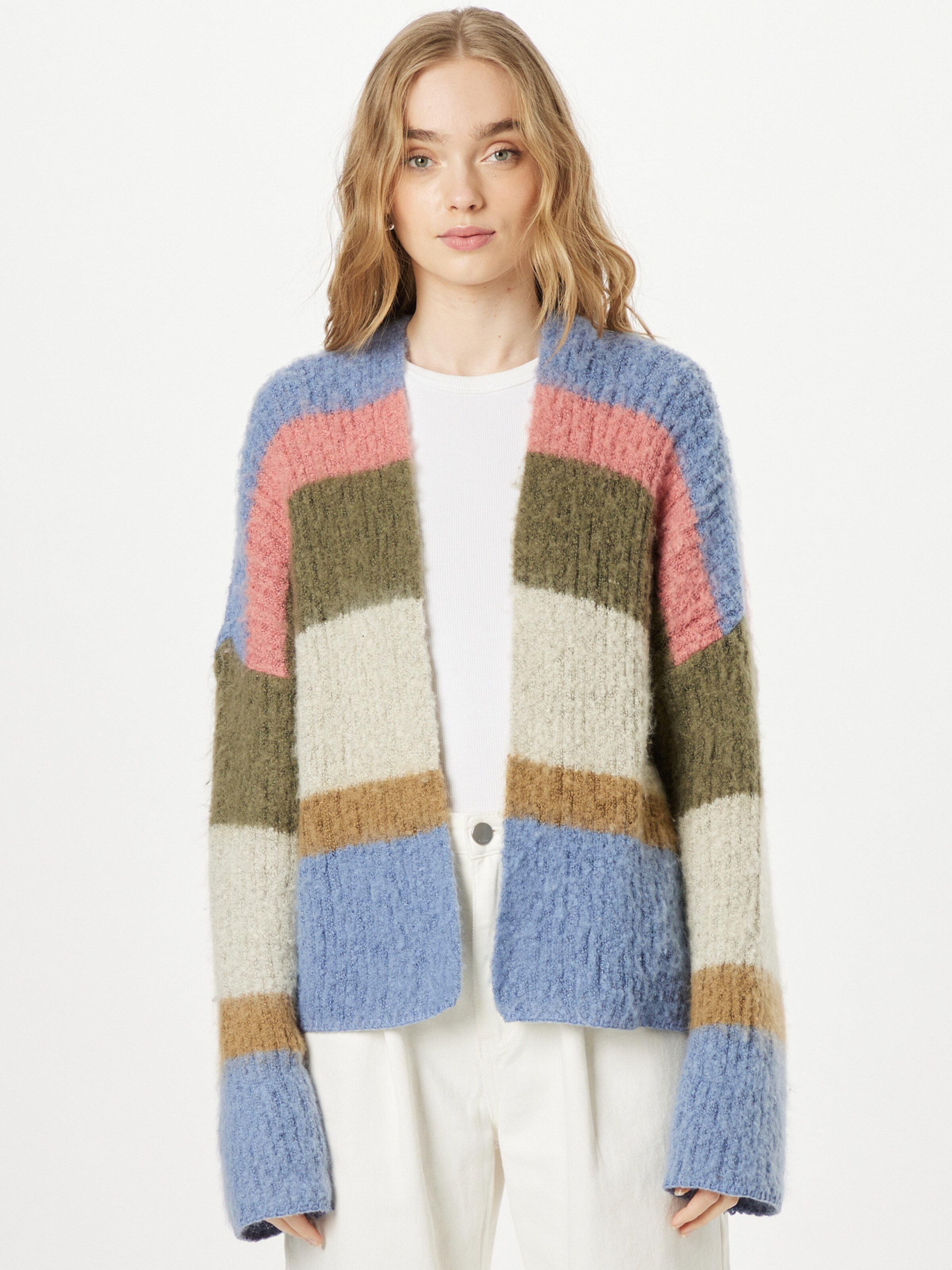 Frauen Pullover & Strick Soyaconcept Strickjacke 'CHRISSIE' in Creme - YV48199 Frauen Pullover & Strick Soyaconcept Strickjacke 'CHRISSIE' in Creme - YV48199