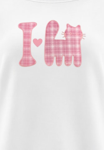 Sweat-shirt MYMO en blanc