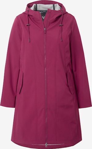 Ulla Popken Funktionsjacke in Rot: Vorderseite