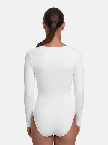 cfab Shapingbody 'Bodysuit Sculpting Shapewear Longsleeve mit Slip' i vit