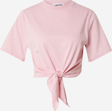 EDITED Shirt 'Domenica' in Pink: predná strana