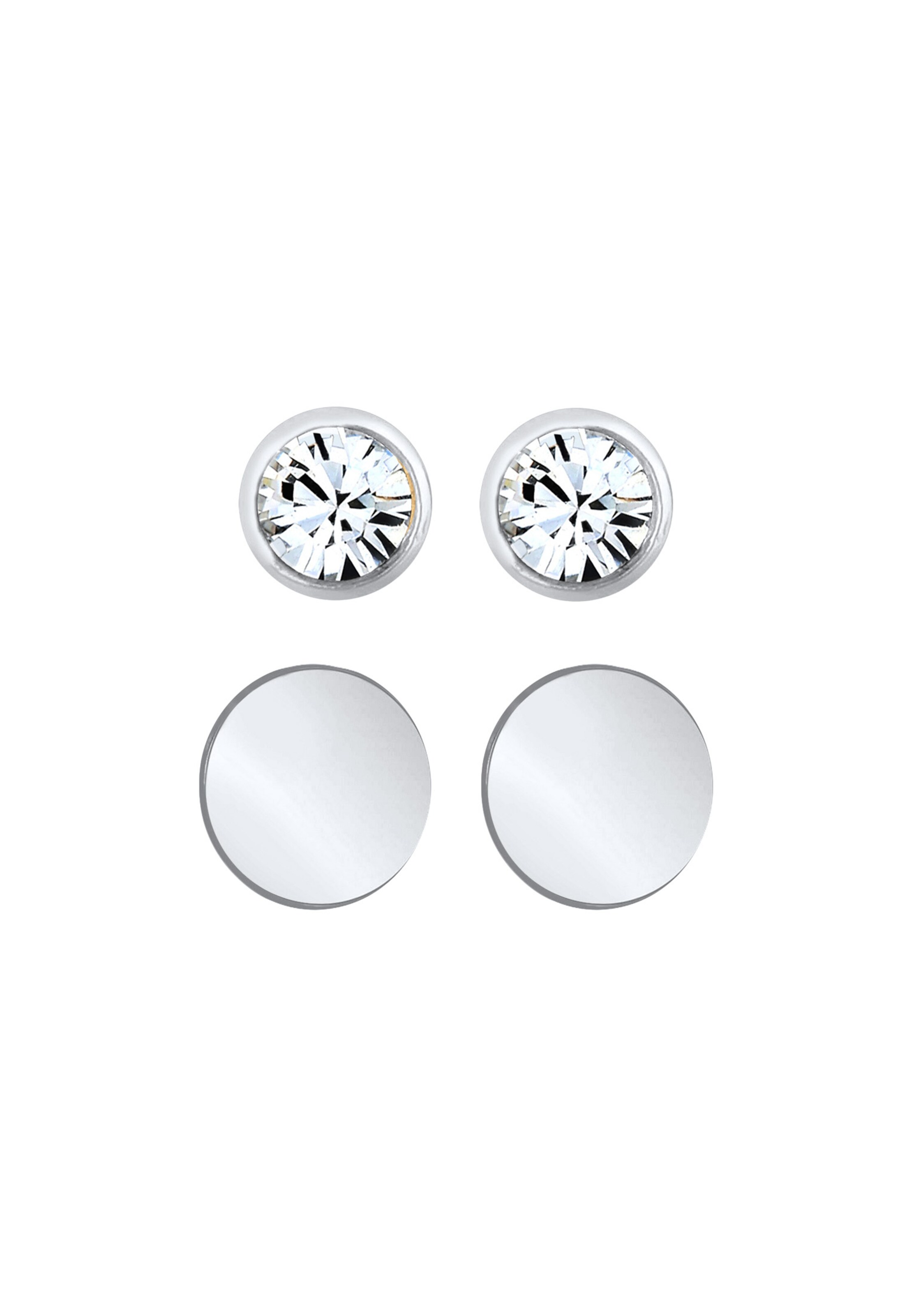 ELLI Oorbellen in Zilver: voorkant