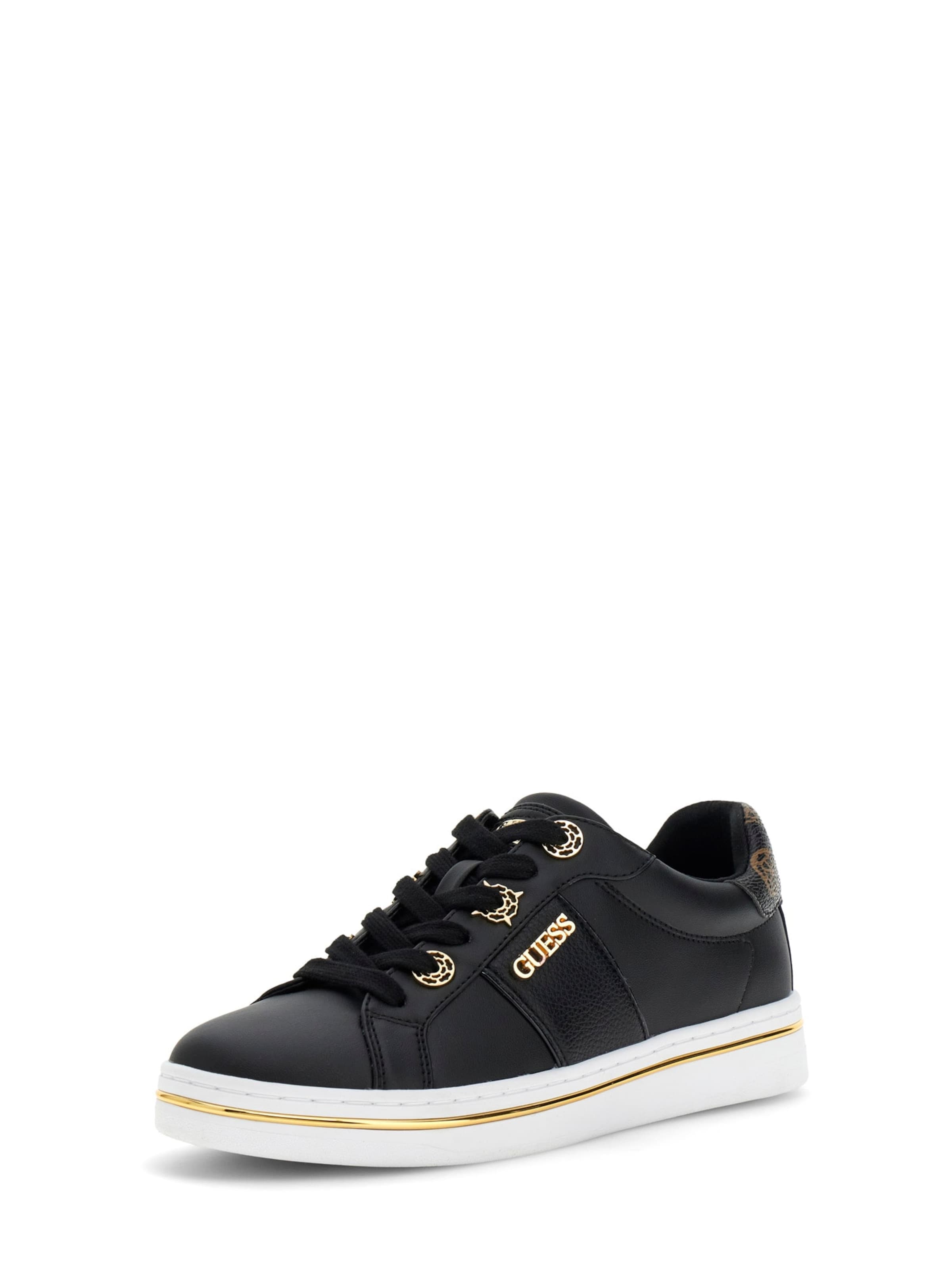 GUESS Sneakers 'STEW' in Black: front
