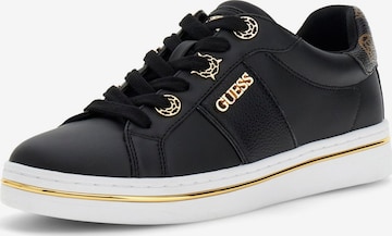 GUESS Nízke tenisky 'STEW' - Čierna: predná strana