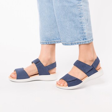 Legero Sandals in Blue: front