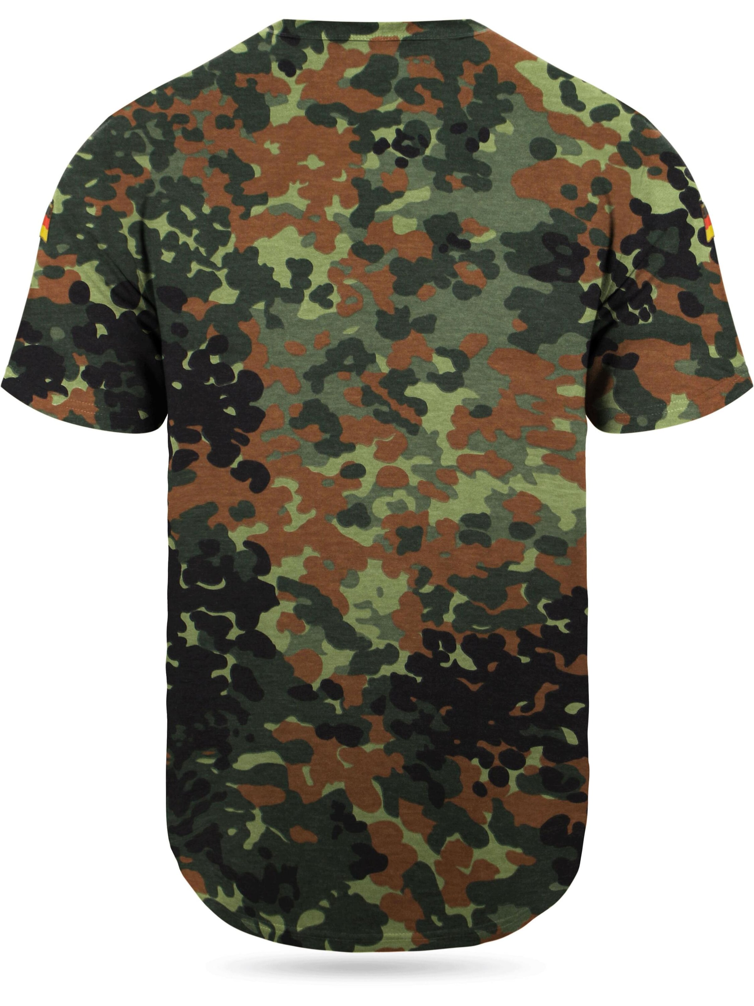 T-Shirt 'Tropen' normani en vert