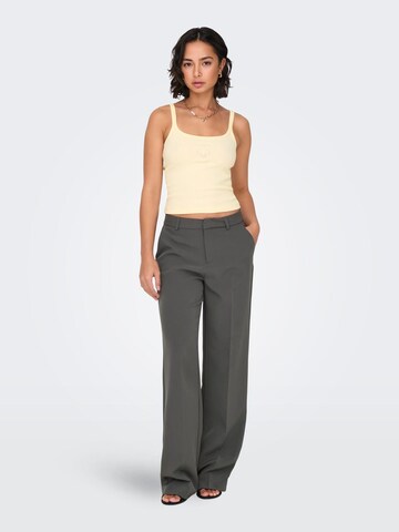 ONLY Loose fit Pleated Pants 'BERRY' in Grey