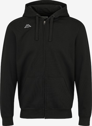 KAPPA Sweatshirt 'Truxo' i sort: forside