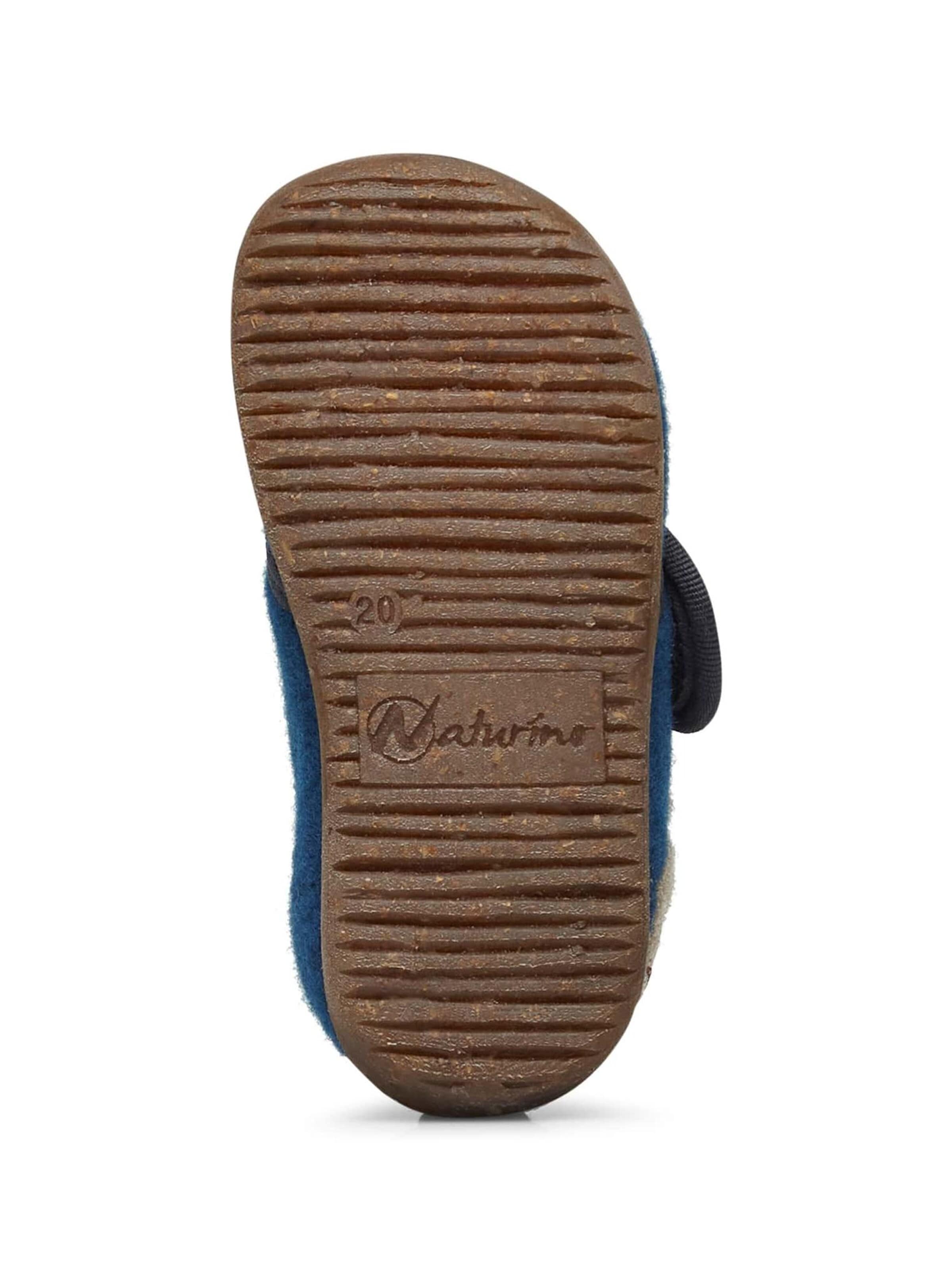 NATURINO Huisschoenen 'CARILLON' in Blauw