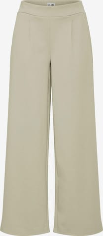 ICHI Bandplooibroek 'IHKate' in Groen: voorkant