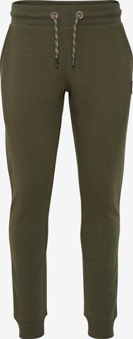 INDICODE JEANS Regular Pants 'Hultop' in Green: front