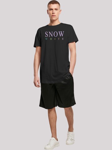 F4NT4STIC Shirt 'Disney Boys Snow White' in Zwart