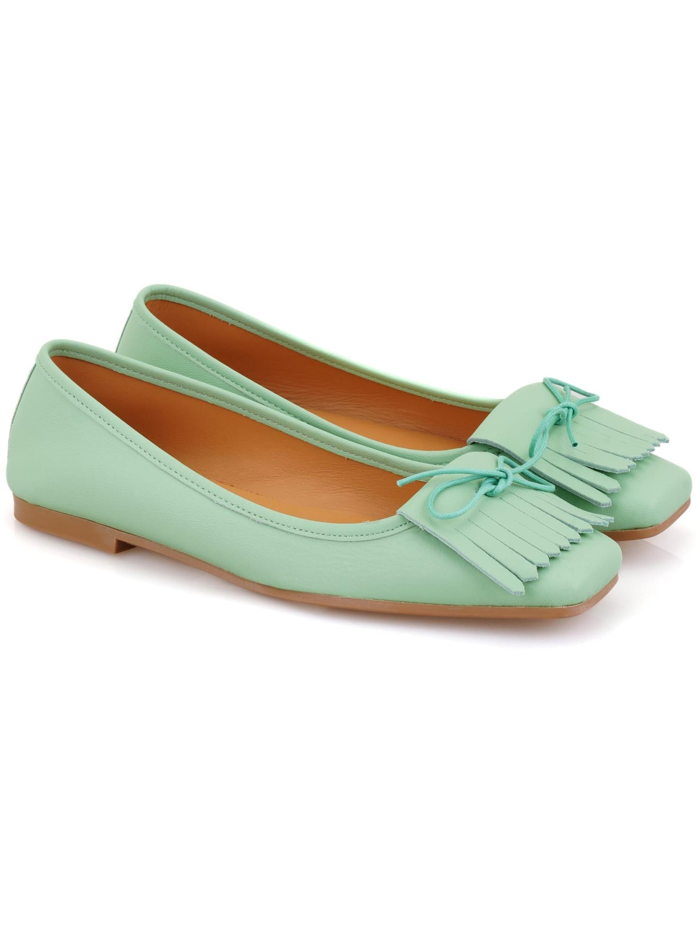 Desa Ballerina 'Ellie' in Groen: voorkant