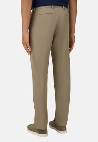 Boggi Milano Slim fit Trousers with creases 'B Tech' in Grey