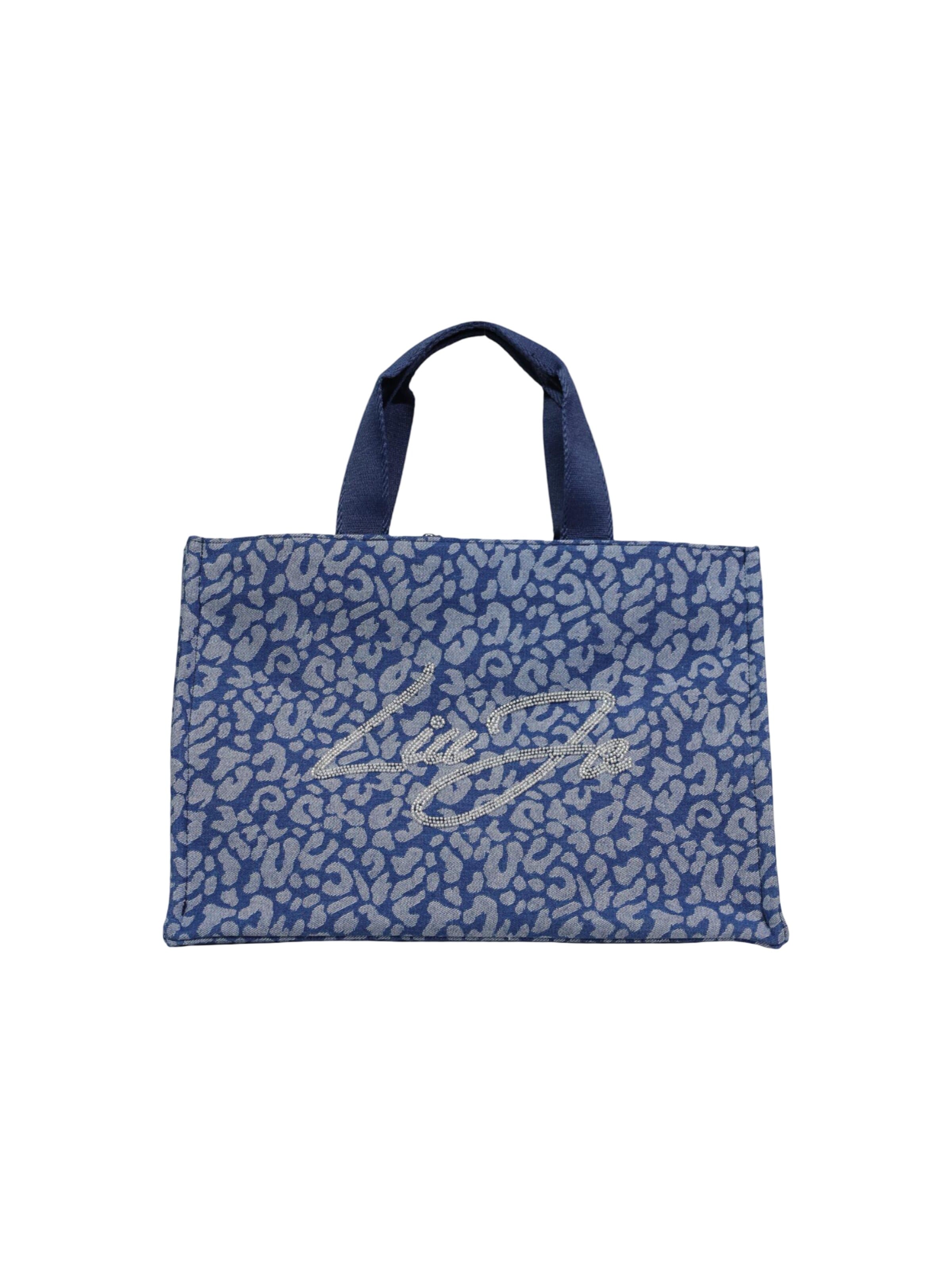 Borsa a spalla 'L  2A6026 D3200' di Liu Jo in blu: frontale