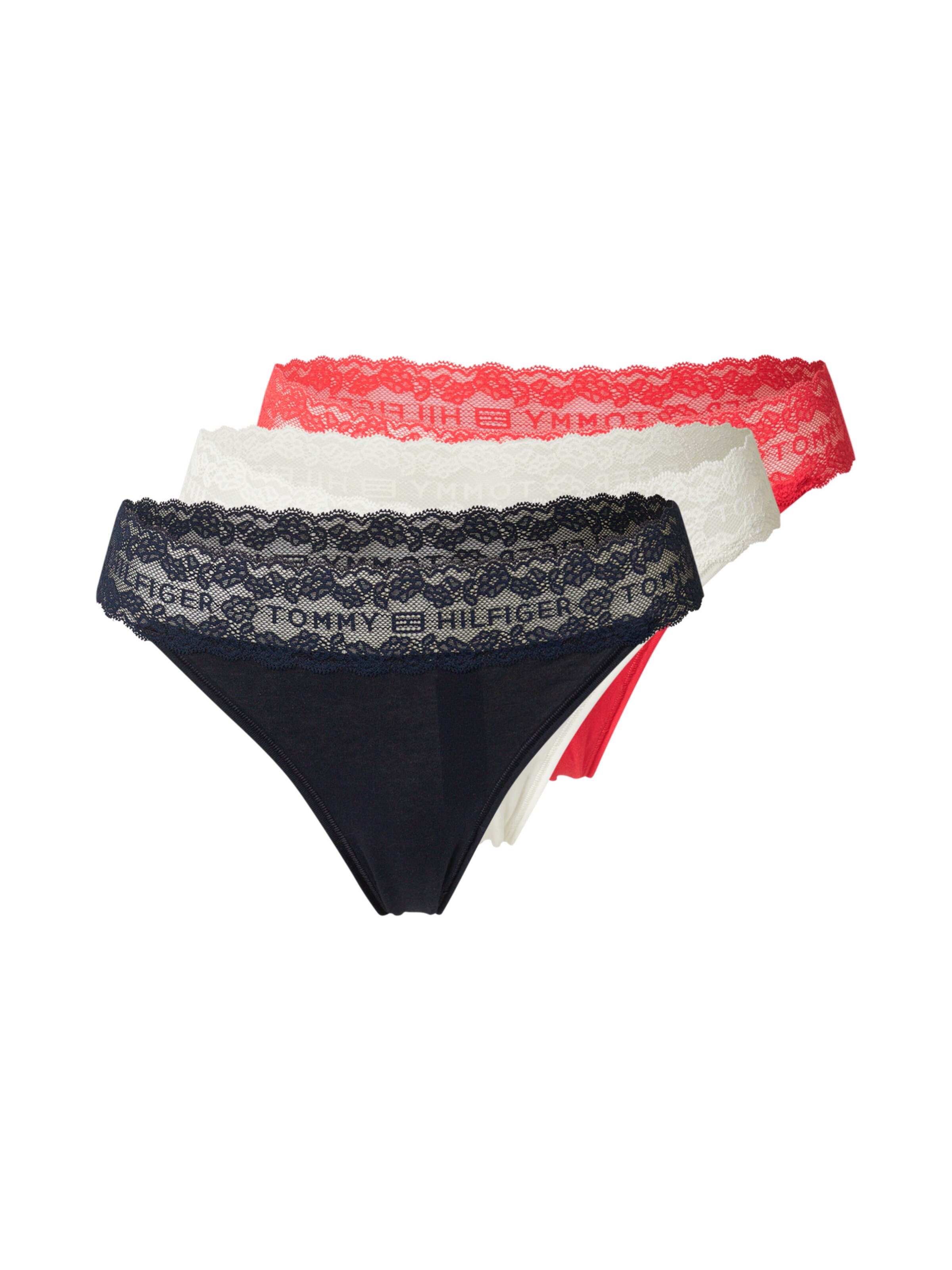 Tommy Hilfiger Underwear Стринги в Темно-синий / Красный / Белый, Обзор товара