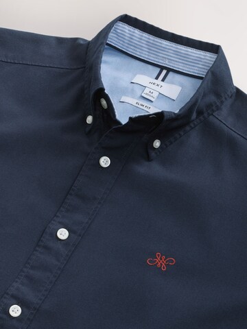 Coupe regular Chemise 'Oxford' Next en bleu