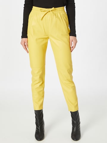 OAKWOOD Pants 'GIFT' in Yellow: front