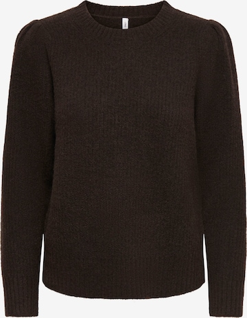 ONLY Sweater 'ONLVIGGA' in Brown: front