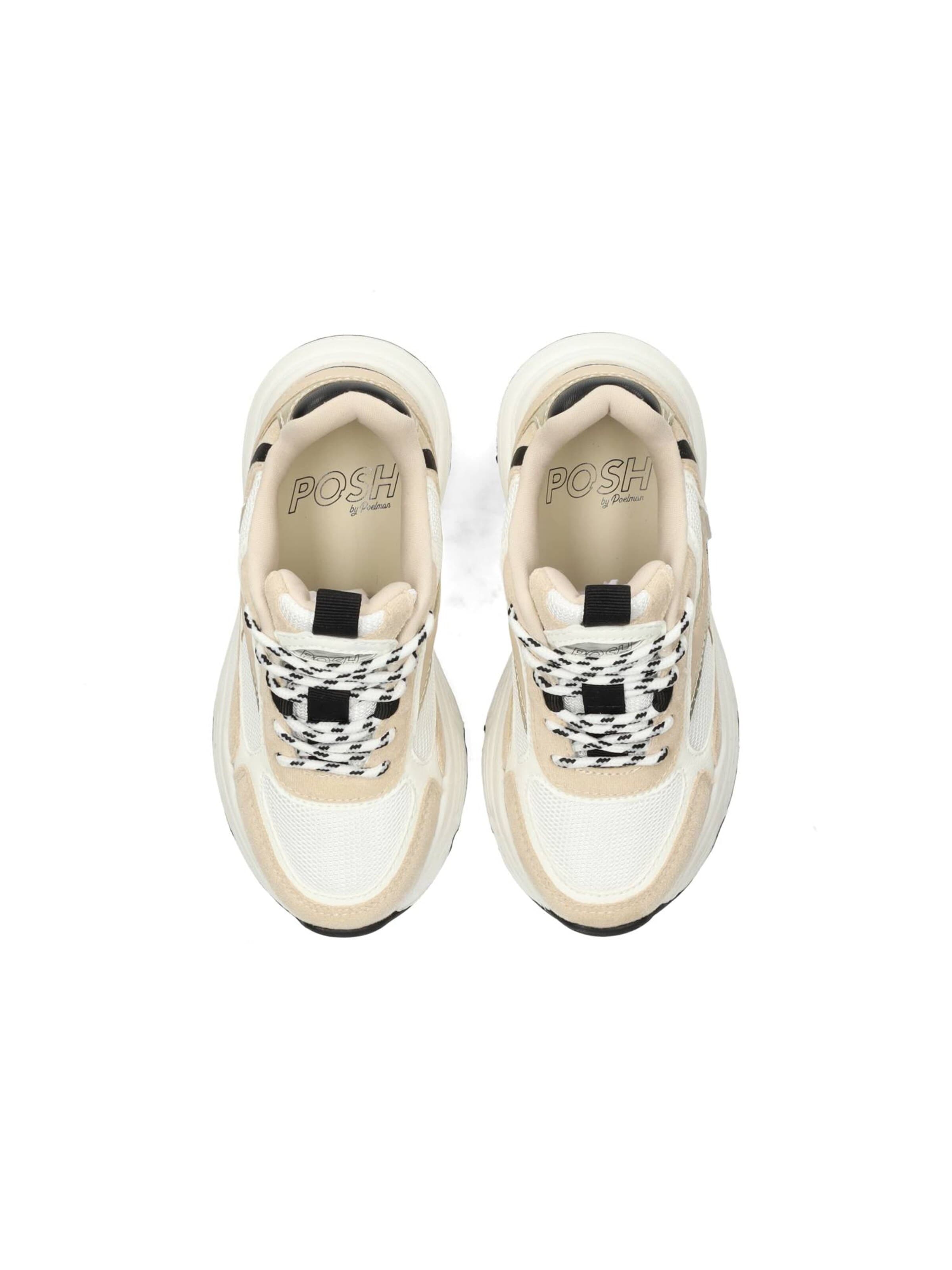 POSH by Poelman Sneakers 'Meisjes' in Beige