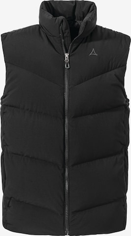 Schöffel Sportweste in Schwarz: Vorderseite