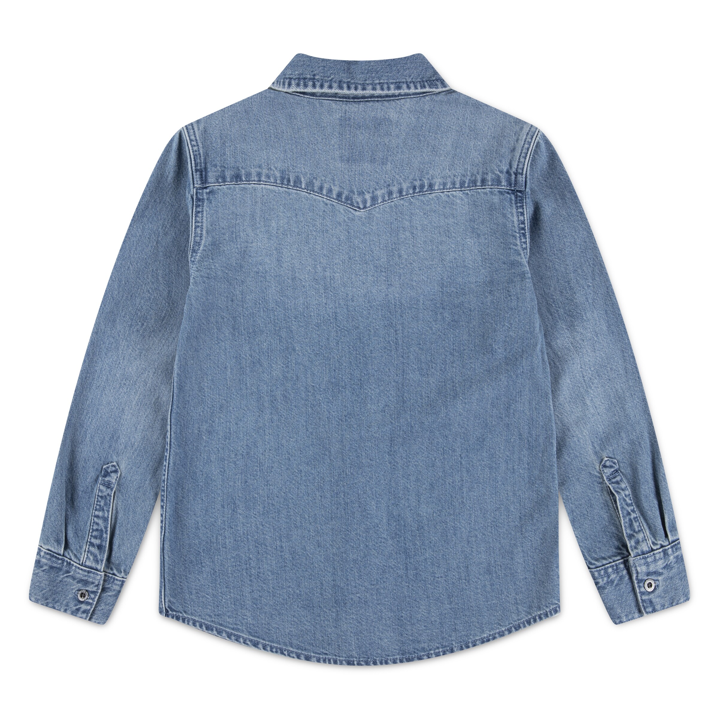 Levi's Kids Regular fit Button Up Shirt in Blue