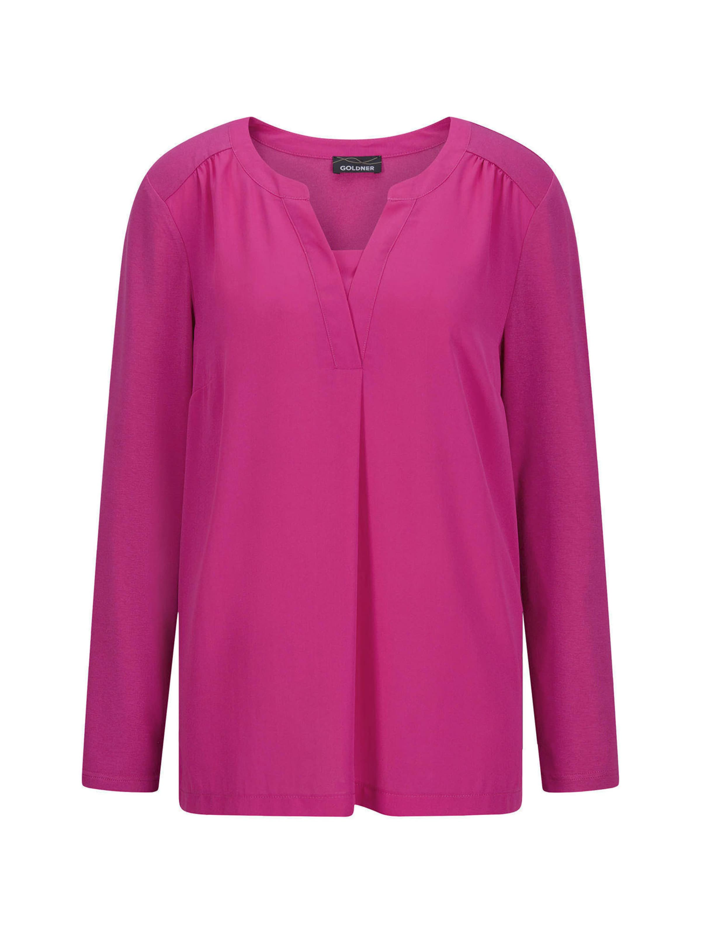 Goldner Blouse in Roze: voorkant